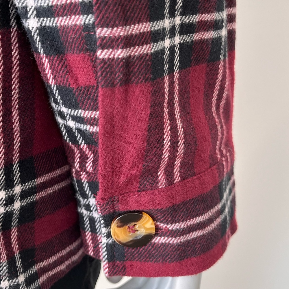 PLAYBOY| PLAID OVERSIZED SHACKET - Picture 5 of 8